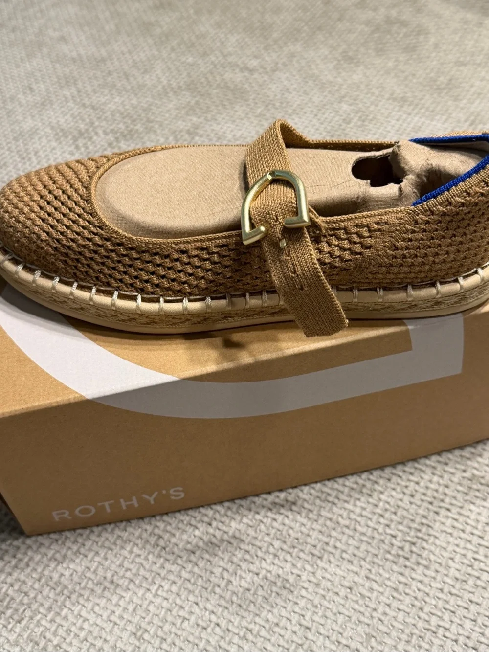 New with box Rothy’s Mary Jane Espadrille